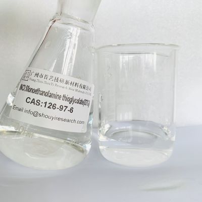 83 एथेनोलामाइन थ्योग्लाइकोलेट C4H11NO2S रंगहीन तरल पानी में घुलनशील