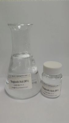 हल्की गंध Thioglycolic एसिड 99 कच्चे रासायनिक सामग्री TDS SDS