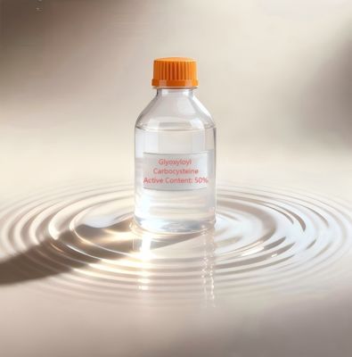 रासायनिक सूत्र C7H9NO6S ग्लाइऑक्सिलोइल कार्बोसिस्टीन यौगिक संश्लेषण के लिए गलनांक 185-187°C