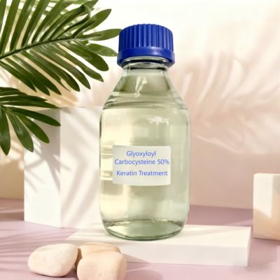 ग्लियोक्सिलोइल कार्बोसिस्टीन 50% पीला से हल्का एम्बर CAS 1268868-51-4 केराटिन उपचार